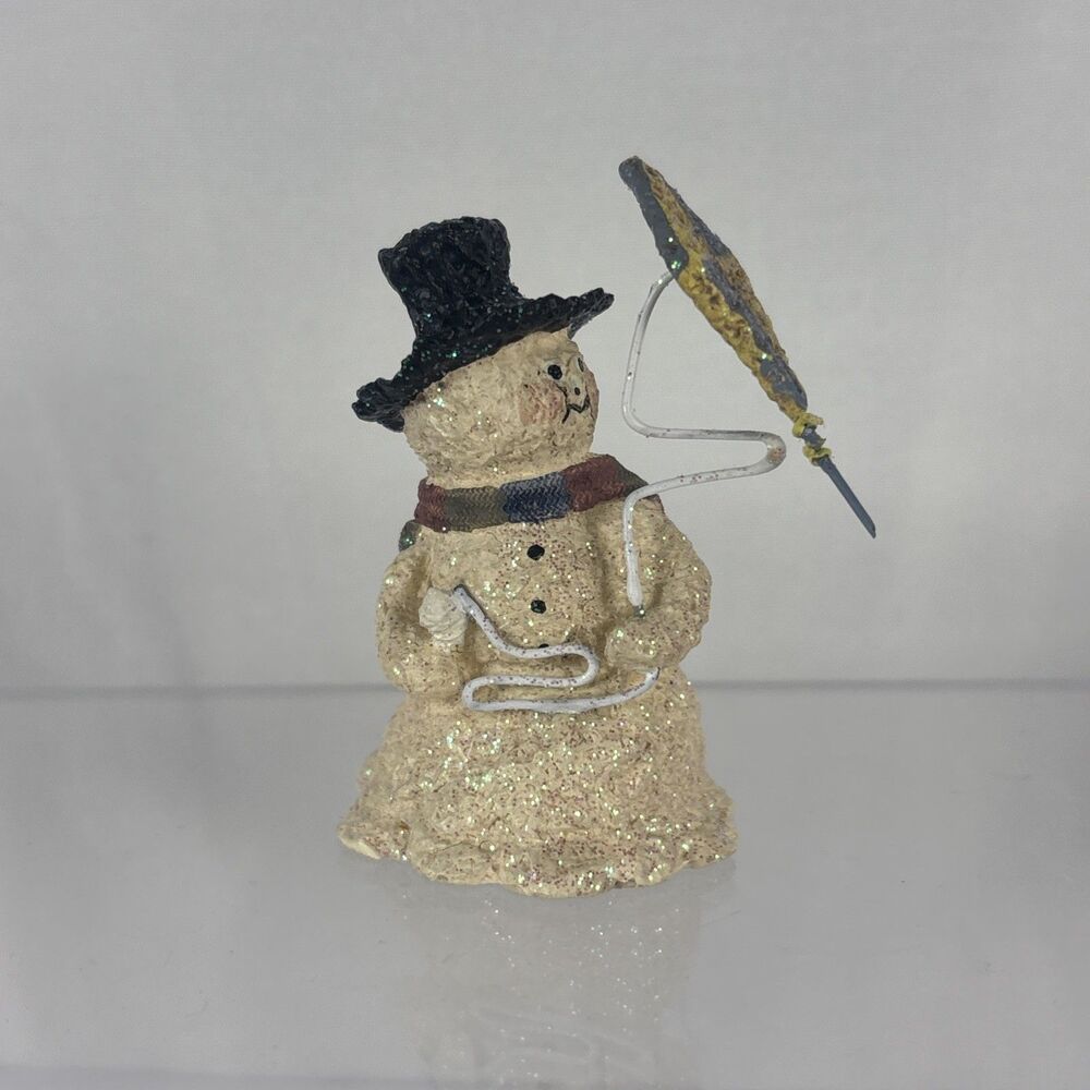 From a Nickel to a Snowsnickle Snowman Flying a Kite Mini Figurine 1999
